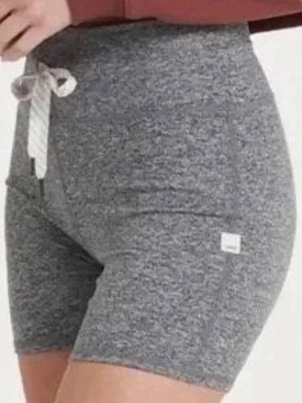 Vuori Halo Vintage DreamKnit Shorts Heather Grey Large